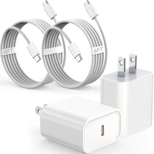 Fast Charging USB-C Cable and Wall Charger Block 2Pack, Shenzhen Huangyingjia Technology Co., Ltd.