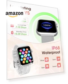 Health Fitness Smartwatch — Smartwatches, KACUBAKU