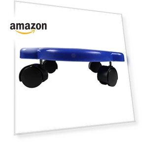 Indoor Scooter Board with Safety Handles — Kids Fitness, hand2mind