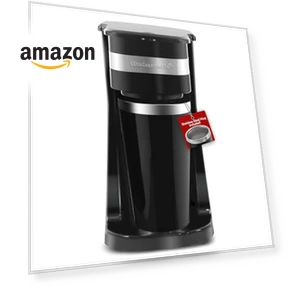 Personal Single-Serve Compact Coffee Maker — Brewing Excellence, Elite Gourmet