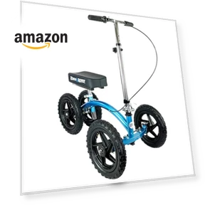 Quad All Terrain Knee Scooter — Leg Lifters, KneeRover