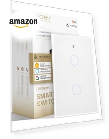 Smart Touch Wall Light Switch — Dimmer Switches, MOES