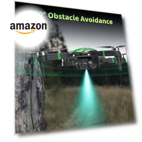4K Camera Drone with Obstacle Avoidance — Drones, TTROARDS