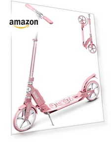 Adjustable Height Folding Scooter — Push Scooters, SKIDEE