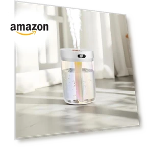 Cool Mist Humidifier with Colorful Breathing Light — Air Moisturizers
