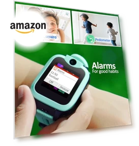 Kids Smart Watch with Calling and GPS Tracking — Smartwatches, Easyfone