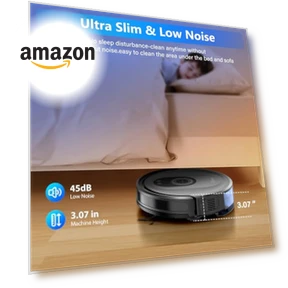 Robot Vacuum and Mop Combo — Smart Cleaning Robots, Tikom
