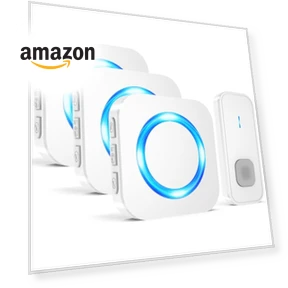 Waterproof Wireless Doorbell — Smart Home Security, SURFOU