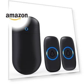 Wireless Doorbell with 2 Buttons — Kits, SECRUI