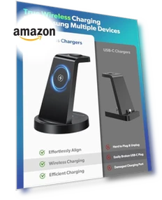 3 in 1 Wireless Charging Station — Chargers, SHENZHEN GTL TECHNOLOGY CO .,LTD