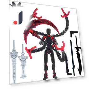 3D-Printed Multi-Jointed Movable Robot — Heroic Collectibles, Independ freedom