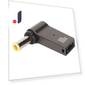 90-Degree Angled PD Adapter — AC Adapters, DIYelecs