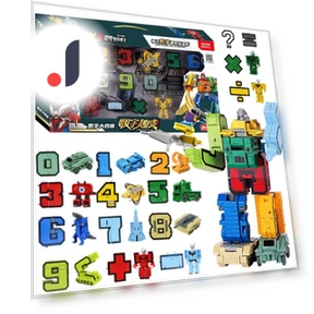 Digital Transforming Robots — Construction Kits, TK Toys