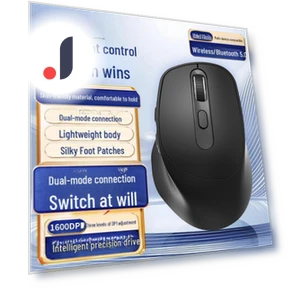 Dual Mode Rechargeable Wireless Mouse — Computer Mice, Global Finds