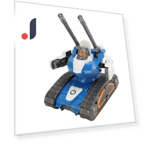 Electric Transforming Tank Robot Toy — Interactive Figures & Robots, Neoglint