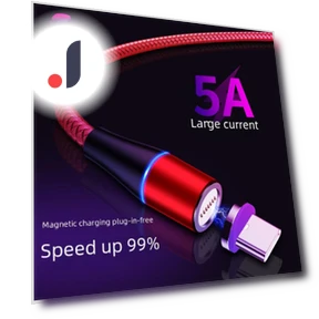 High-Speed Magnetic Charging Cable — Chargers & Cables, Smarter than future