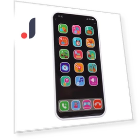 Kids Smartphone Touchscreen Multi-mode Music Phone Toy — Melody Makers, Fishine