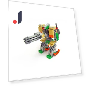 Mecha Bastions Vanguard Morphing Robot Building Blocks Kit — Construction Kits, LYB Rainbow