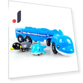 Miniature Robot Transport Aquarium Toy — Interactive Animal Companions, nicoplace