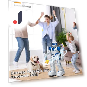 Programmable Dancing Robot with LED Eyes — Interactive Figures & Robots, Play with You