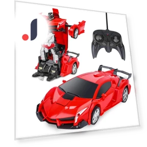 Radio-controlled transformer machine, toy-robot — Interactive Figures & Robots, MIYAKO