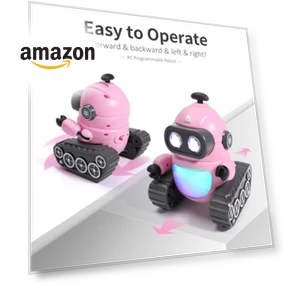 Rechargeable Remote Control Robot Toy — Interactive Figures & Robots, GILOBABY