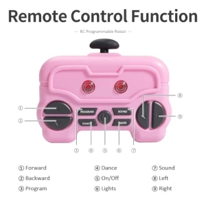 Rechargeable Remote Control Robot Toy, GILOBABY