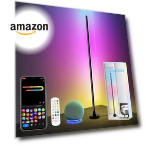 RGBW Corner Floor Lamp — Desk & Table Lighting, YTDRGB