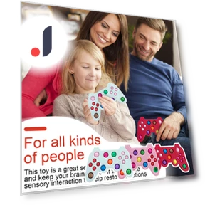 Sensory It Popper Toy — Blocks, Muhayund