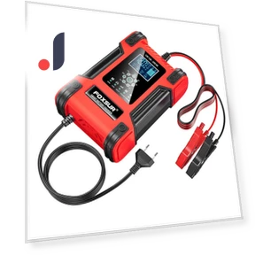 Smart Car Charger with LCD Display — Chargers, JadeBamboo Chargers Warehouse