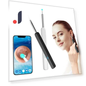 Smart Visual Ear Swab Otoscope — Syringes, Wrigleys