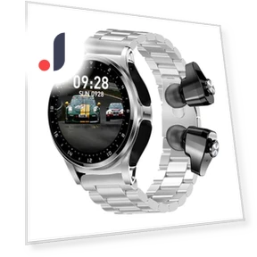 Smart Watch GT66 TWS 2 in 1 Headphones — Wearable Accessories, ESTG
