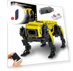 Technic Mechanical Dog Block Kit — Construction Kits, MOLD KING