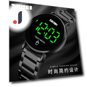 Touchscreen LED Men's Watch — Men's Timepieces, Skmei