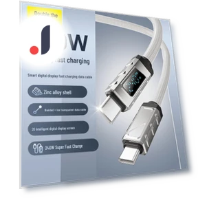 Type-C Fast Charging Cable with Smart Chip and Digital Display — Cables, ElectroCN