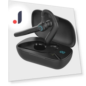 Wireless Bluetooth Headphones with ENC Noise Cancellation — In-Ear Headphones, Smarter than future