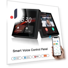 4-inch Full Screen Control Panel with ZigBee Gateway — Smart Home Hubs & Controllers, Smarter than future