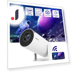 4K WiFi HD Android 11 5G Mini Bluetooth Home Projector — Home Theater Projectors, Smarter than future