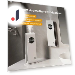 Automatic Touch Aromatherapy Device with Night Light — Diffusers, OFFICE-MALL