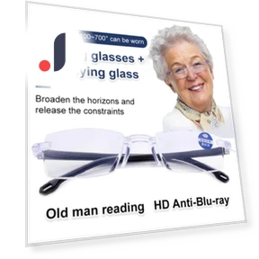 Automatic Zoom Reading Glasses — Reading Glasses, Fashion Glasses M
