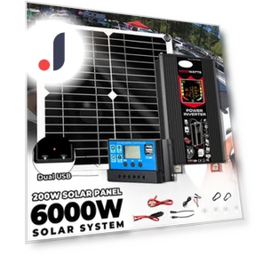 Autonomous Solar Power System — Renewable Energy Solutions, Modern Home Furnishing