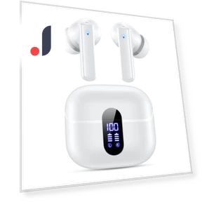Bluetooth Headphones with LED Display — Over-Ear Headphones, Japan Electronics