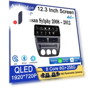 Car Smart System with Navigation GPS QLED Touch Screen — Navigation & GPS Accessories, AutoSphere