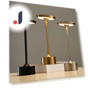 Desk Lamp with Touch Control — Study & Desk Lighting, Blackcurrant