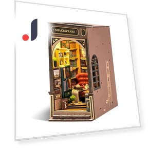 DIY 3D Puzzle Craft Wooden Handmade Kit — Wood, Robotime
