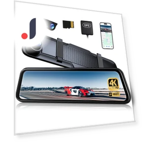 Drive Recorder Mirror Type — Dashboard Cameras, Pelsee