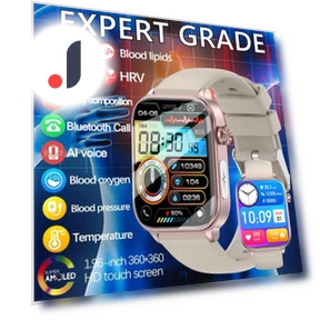 ECG+PPG Monitoring Smart Watch — Smartwatches, ElectronicsHome