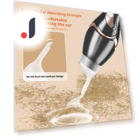 Electric Ear Wax Cleaner with LED Lights — Wax Removal, Skin & Sun Care