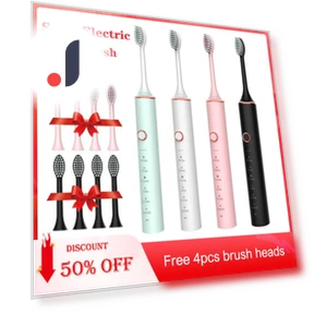 Electric Toothbrush with USB Fast Charging — Chargers, Light makeup