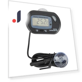 Electronic Aquarium Water Thermometer with Suction Cup — Thermometers, TOMTOP JMS